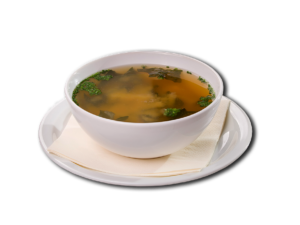 Zupa miso z łososiem(600ml)